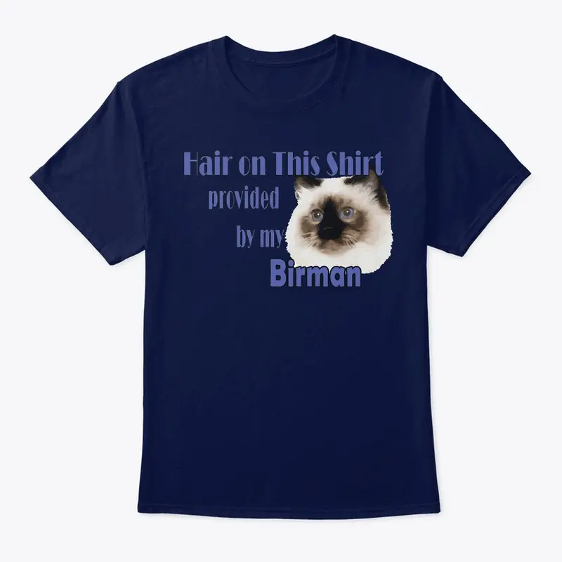 Hairy Cat Shirt - Birman