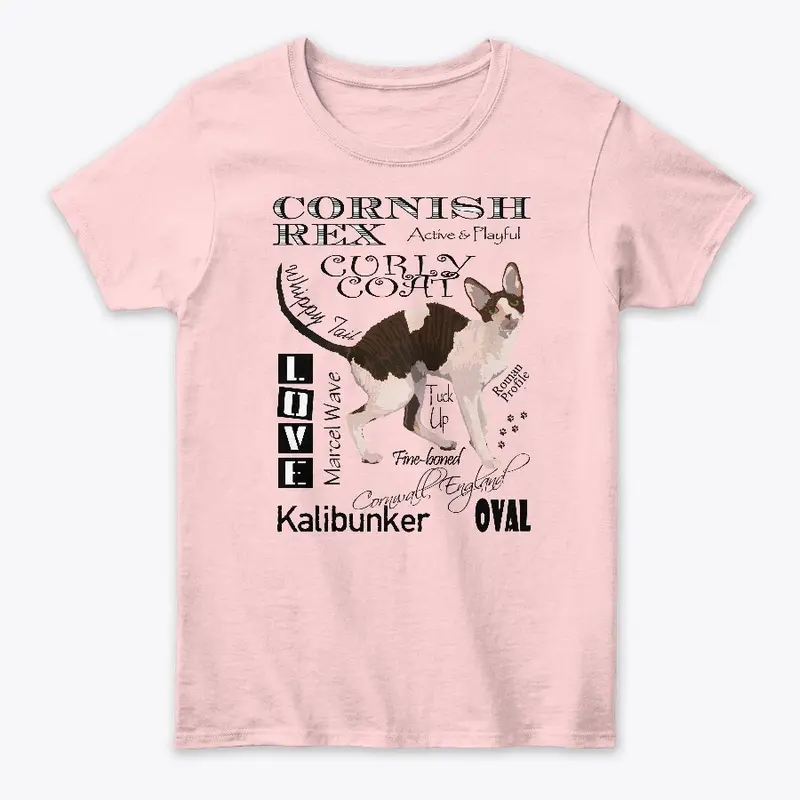 Cornish Rex Cat Breed TeeShirt