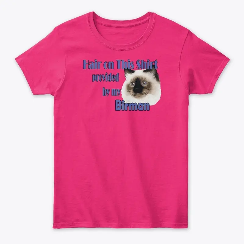 Hairy Cat Shirt - Birman