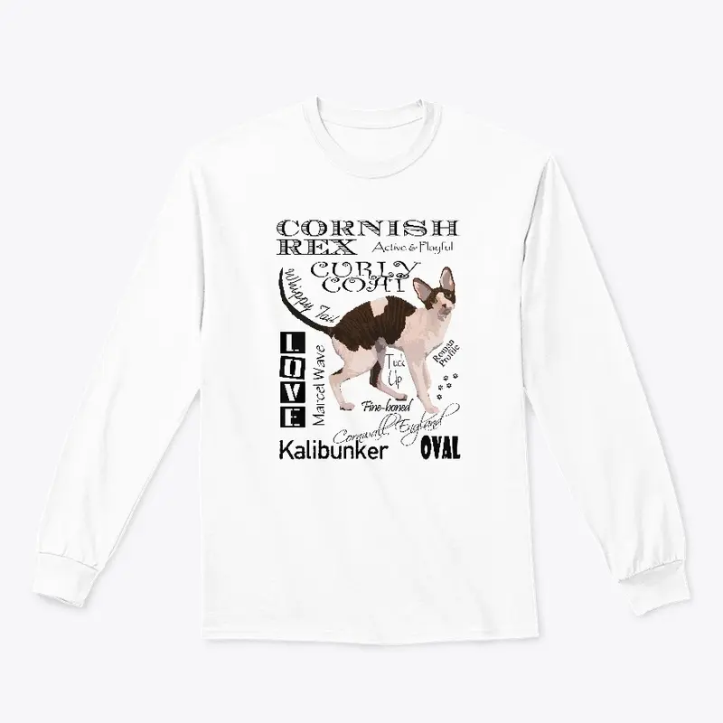 Cornish Rex Cat Breed TeeShirt