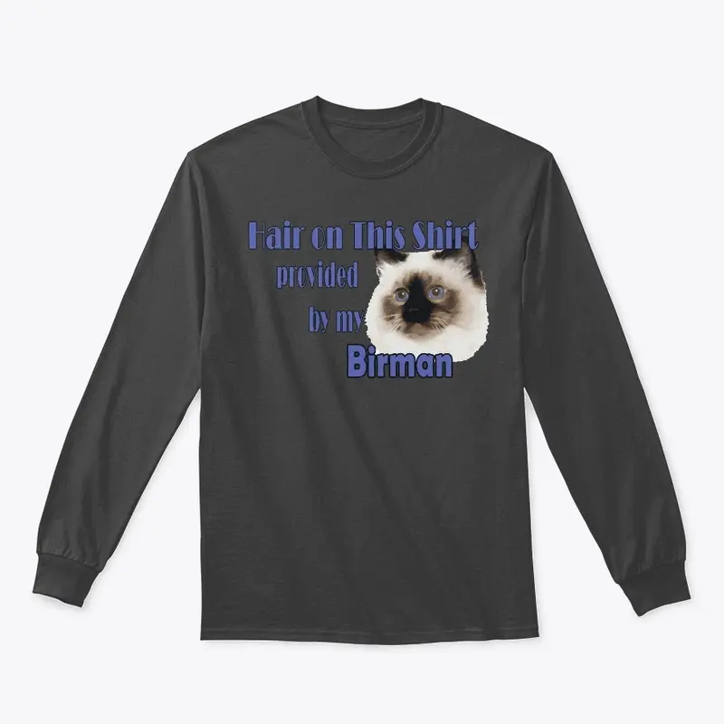 Hairy Cat Shirt - Birman